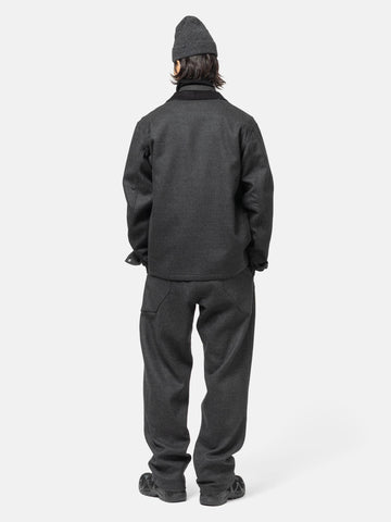 HAVEN Graft Pant - Loro Piana Zelander® Merino Wool Charcoal, Trousers