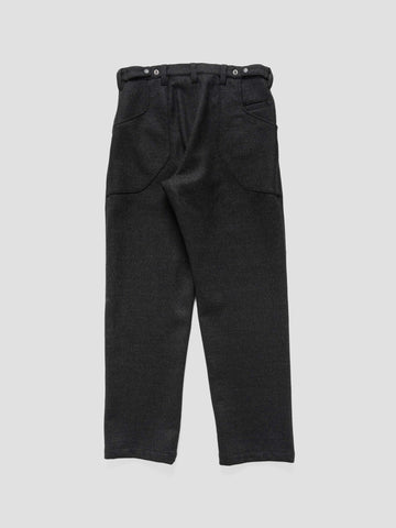 HAVEN Graft Pant - Loro Piana Zelander® Merino Wool Charcoal, Pants