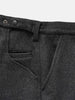 HAVEN Graft Pant - Loro Piana Zelander® Merino Wool Charcoal, Trousers