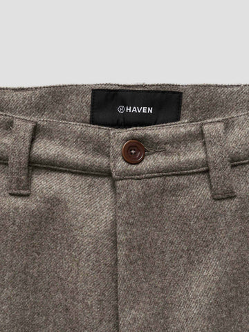 HAVEN Graft Pant - Loro Piana Zelander® Merino Wool Taupe, Pants