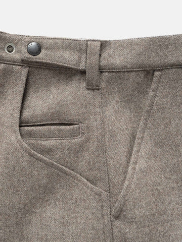 HAVEN Graft Pant - Loro Piana Zelander® Merino Wool Taupe, Trousers