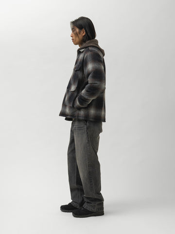 HAVEN Graft Pant - Suvin Cotton Denim Light Wash Black, Pants