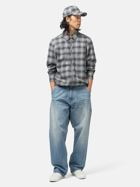 HAVEN Graft Pant - Suvin Cotton Denim Light Wash Indigo, Pants