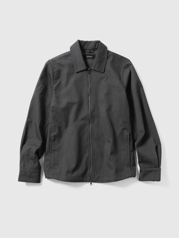 HAVEN Guide Shirt - Super 100 Wool Gabardine Charcoal, Shirts
