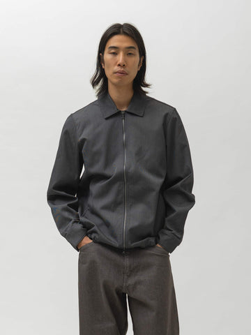 HAVEN Guide Shirt - Super 100 Wool Gabardine Charcoal, Shirts