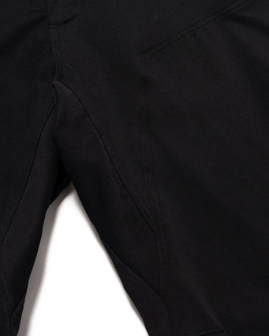 HAVEN Rig Pants - Duca Visconti Emerized Cotton Twill Black, Bottoms