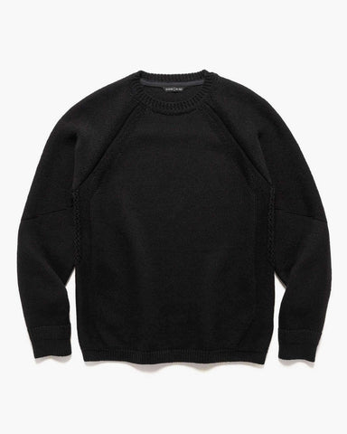 HAVEN Harbour Sweater - Cotton Cashmere Knit Black, Sweaters