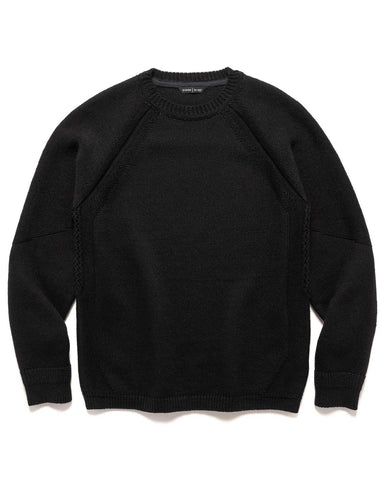 HAVEN Harbour Sweater - Cotton Cashmere Knit Black, Sweaters