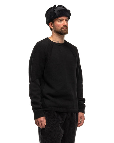 HAVEN Harbour Sweater - Cotton Cashmere Knit Black, Sweaters