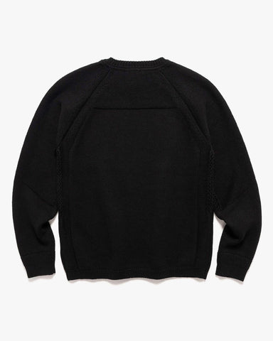 HAVEN Harbour Sweater - Cotton Cashmere Knit Black, Sweaters