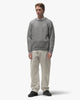 HAVEN Harbour Sweater - Cotton Cashmere Knit Heather Grey, Sweaters