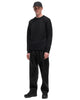 HAVEN Harbour Sweater - Cotton Cashmere Knit Black, Sweaters