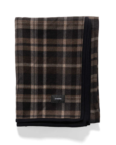 HAVEN Hearth Blanket - Loro Piana® Double Face Wool - Earth, Accessories