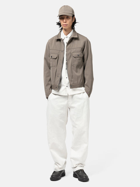 HAVEN Helix Pant - Cotton Linen Denim Ivory, Pants