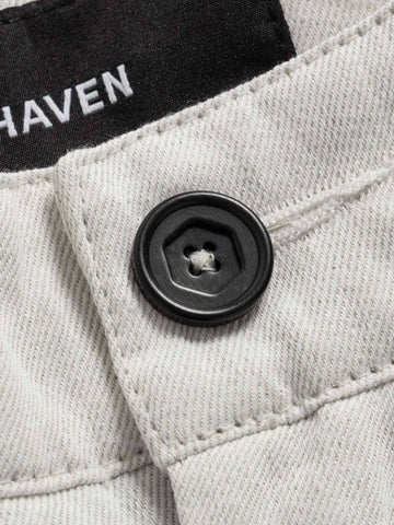 HAVEN Helix Pant - Cotton Linen Denim Ivory, Pants