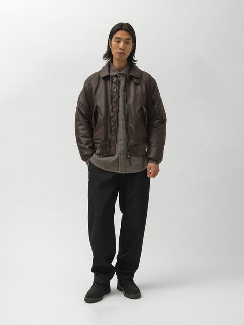 HAVEN Helix Pant - Loro Piana Storm System 3L Wool Nylon Black, Pants