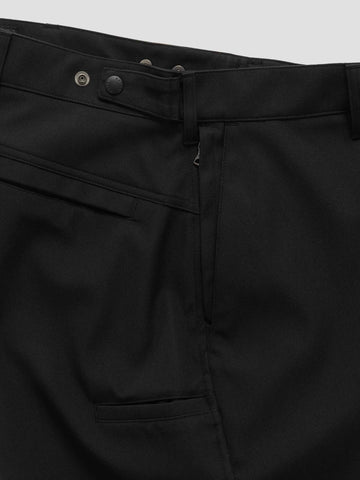 HAVEN Helix Pant - Loro Piana Storm System 3L Wool Nylon Black, Pants