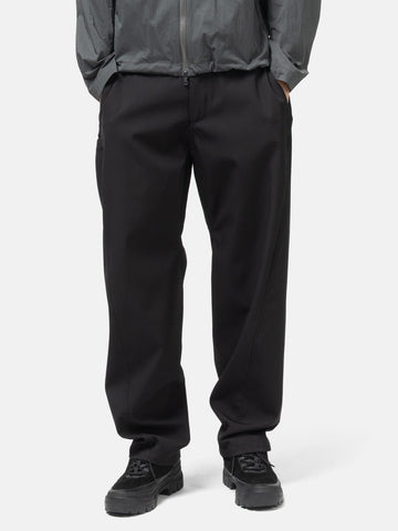 HAVEN Helix Pant - Loro Piana Storm System 3L Wool Nylon Black, Pants
