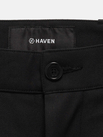 HAVEN Helix Pant - Loro Piana Storm System 3L Wool Nylon Black, Pants
