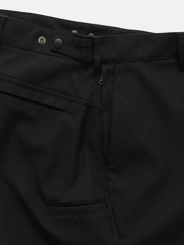 HAVEN Helix Pant - Loro Piana Storm System 3L Wool Nylon Black, Pants