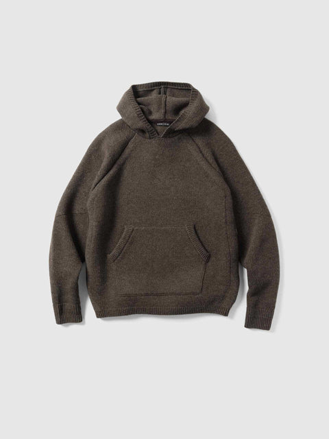 HAVEN Highland Hoodie - Merino Wool Cashmere Earth, Hoodies