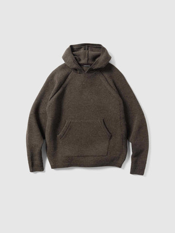 HAVEN Highland Hoodie - Merino Wool Cashmere Earth, Hoodies