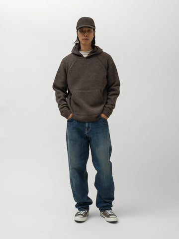 HAVEN Highland Hoodie - Merino Wool Cashmere Brown, Hoodies