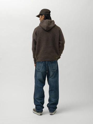 HAVEN Highland Hoodie - Merino Wool Cashmere Brown, Hoodies