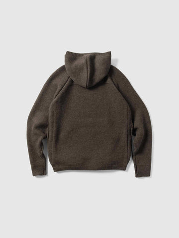 HAVEN Highland Hoodie - Merino Wool Cashmere Earth, Hoodies