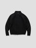 HAVEN Highland Knit Shirt - Merino Wool Cashmere Black, Sweaters