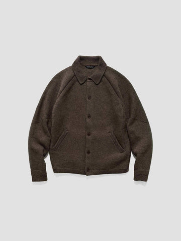 HAVEN Highland Knit Shirt - Merino Wool Cashmere Earth, Sweaters