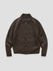 HAVEN Highland Knit Shirt - Merino Wool Cashmere Brown, Sweaters