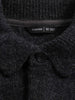 HAVEN Highland Knit Shirt - Merino Wool Cashmere Charcoal, Sweaters