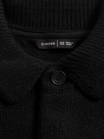 HAVEN-Highland-Shirt---Merino-Wool-Cashmere-Black-6