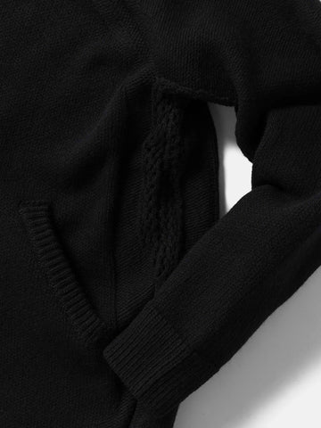 HAVEN-Highland-Shirt---Merino-Wool-Cashmere-Black-7