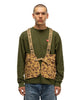 Human Made Duck Camo Reversible Hunting Vest Olive Drab, Outerwear