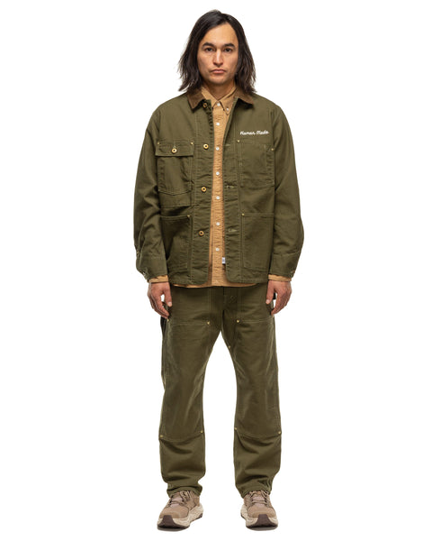 Human Made Duck Painter Pants Olive Drab, Bottoms