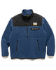 Human Made Fleece Half-Zip Jacket Navy, Outerwear