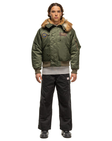 Human Made N2 Flight Jacket Olive Drab, Outerwear