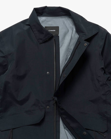 HAVEN Interval Coat - GORE-TEX 3L Nylon Ripstop Black, Outerwear