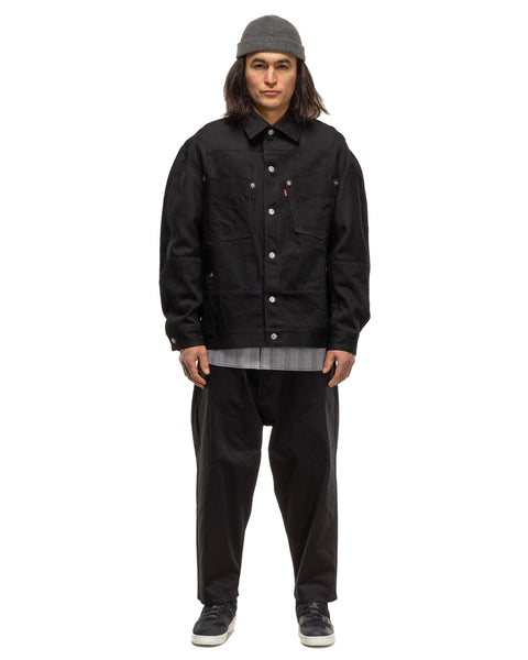 Junya Watanabe MAN eYe Levi's Denim Work Jacket Black, Outerwear