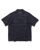 Jasper S/S Shirt - Linen Navy - HAVEN