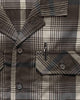 Jasper S/S Shirt - Plaid Merino Wool Olive - HAVEN