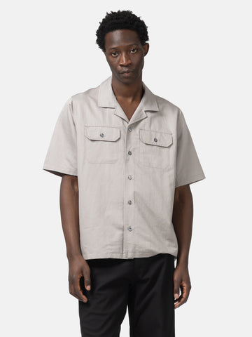 HAVEN Jasper Shirt - Cotton Linen Silk Stone, Shirts