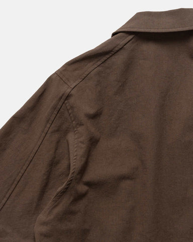 HAVEN Jasper Shirt - Vintage Linen Poplin Earth, Shirts