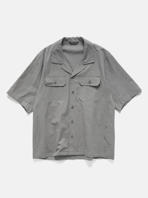 HAVEN Jasper Shirt Vintage Linen Poplin Graphite, Shirts