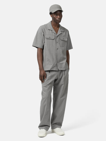 HAVEN Jasper Shirt - Vintage Linen Poplin Graphite, Shirts