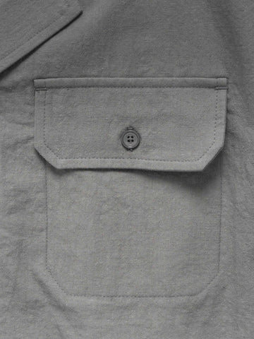 HAVEN Jasper Shirt - Vintage Linen Poplin Graphite, Shirts