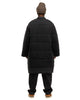 KAPITAL Rip Stop Quilt SAMU Coat Black, Outerwear