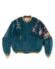 KAPITAL Velveteen SHAM BOMBER JKT (Beautiful HONG KONG) Turquoise, Outerwear
